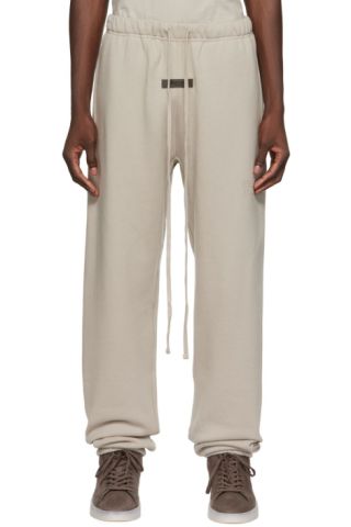 Essentials Gray Polyester Lounge Pants