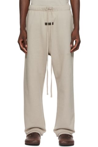 Fear of God ESSENTIALS: Gray Relaxed Lounge Pants | SSENSE Canada