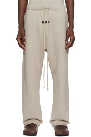 Gray Relaxed Lounge Pants by Fear of God ESSENTIALS on Sale