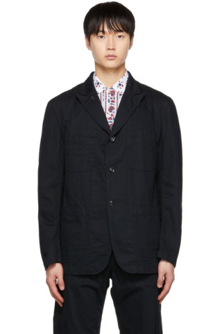Black Bedford Jacket by Engineered Garments on Sale