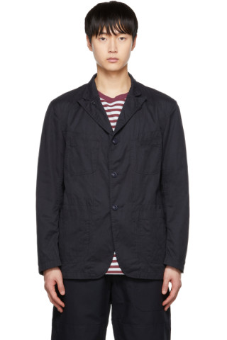 Engineered Garments: Black Bedford Jacket | SSENSE