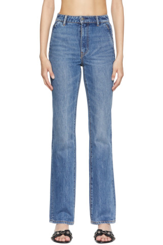 Jean Simply Vera Wang - Coupe Droite, Bleu Délavé, Taille 4 Court, Occasion Très Bon état