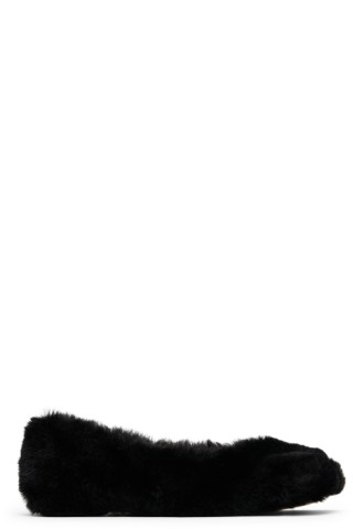 MM6 ファースリッパ MM6マルジェラ ファーサンダル 37 マルチカラー