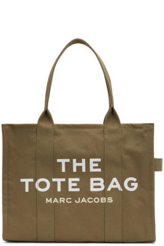 Marc Jacobs: Khaki 'The Large Tote Bag' Tote | SSENSE