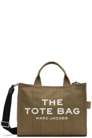 Marc Jacobs: Khaki 'The Small Tote Bag' Tote | SSENSE