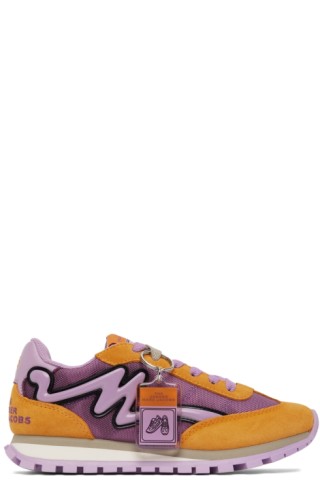 Marc Jacobs Purple & Orange 'The Jogger' Sneakers