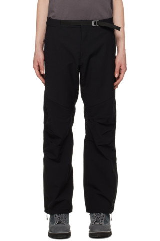 ROA: Black Technical Trousers | SSENSE