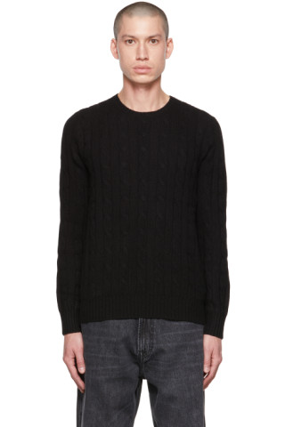 Black 'The Iconic' Sweater by Polo Ralph Lauren on Sale