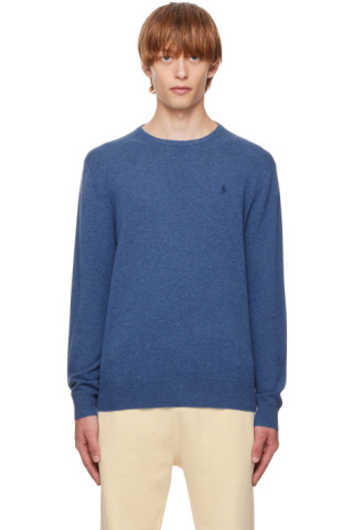 Polo Ralph Lauren - Blue Embroidered Sweater