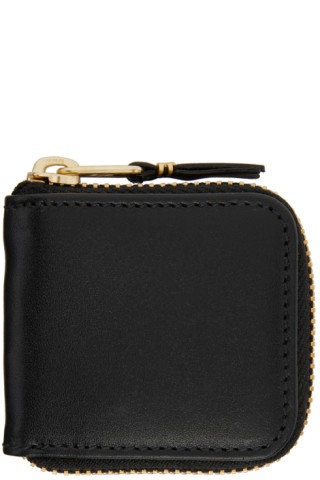 Coin Purse - Black Classic Leather