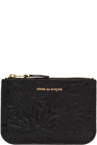 Wallets Comme des Garçons Embossed Forest Wallet Black