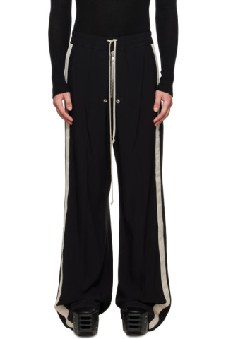 Rick Owens: Black Geth Bela Trousers | SSENSE Canada