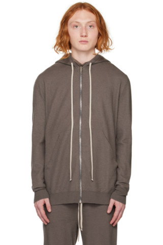 【RICK OWENS】コットン フーディー ジップアップ 【送関込】 222232M202040_1.jpg