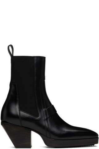 ベンチ 収納付 Rick Owens SLIVER SOCK BOOTS オープントゥー - 通販