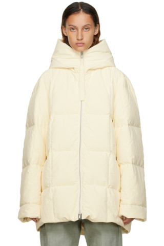 付属の袋もおつけしますJil Sander + Quilted Down Jacket 36