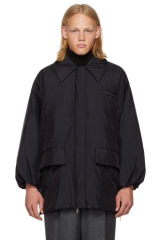 rito structure - Black Padded Jacket