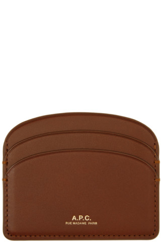 A.P.C Compact Demi-Lune Mini Card Case