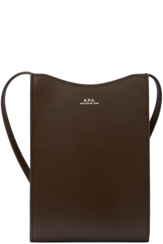 A.P.C. - Brown Jamie Neck Pouch