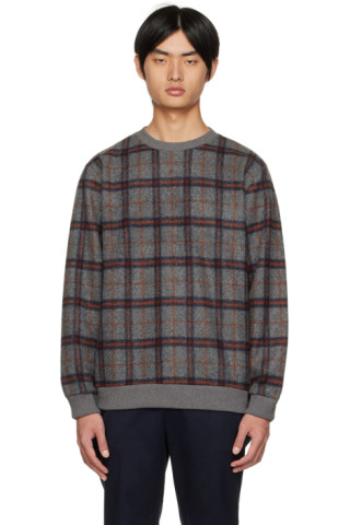 A.P.C.: Gray Heidi Sweatshirt | SSENSE Canada