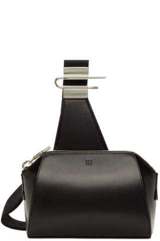 Givenchy Mini Antigona Shoulder Bag in Metallic Leather