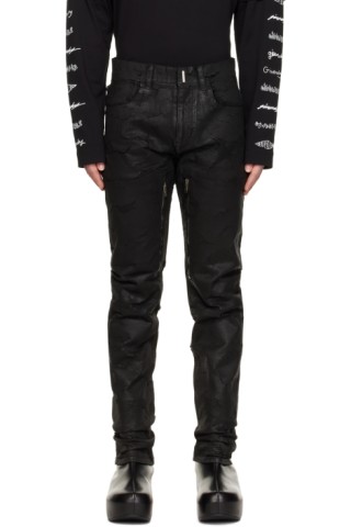 Givenchy Bm508U5Y0M Denim Jeans Black