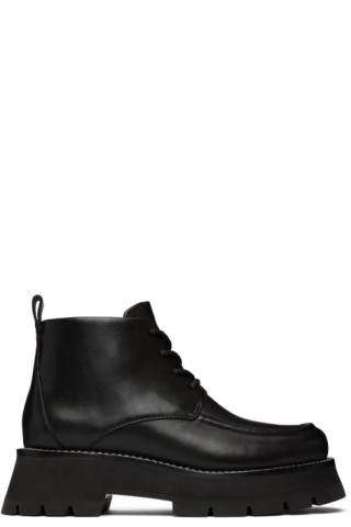 3.1 Phillip Lim: ブラック Kate コンバットブーツ | SSENSE 日本 3.1 Phillip Lim: ブラック Kate コンバットブーツ | SSENSE 日本