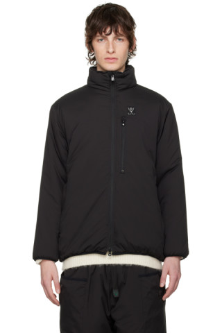 Black Insulator Jacket by South2 West8 on Sale