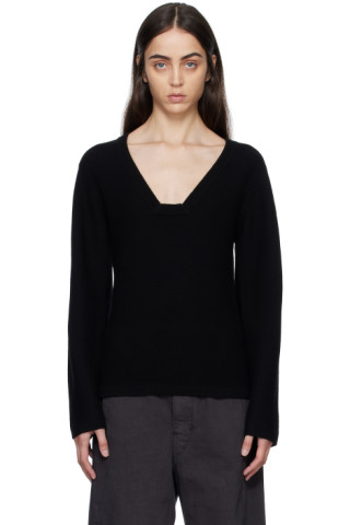 Black Winola Sweater by by Malene Birger on Sale