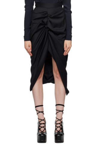 Black Panther Midi Skirt by Vivienne Westwood on Sale