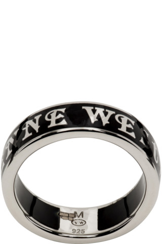 Vivienne Westwood: Silver Conduit Street Ring | SSENSE