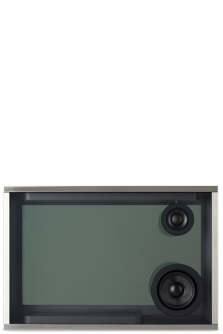 Silver Lyric Box Speaker by COTODAMA | SSENSE Silver Lyric Box Speaker by COTODAMA | SSENSE