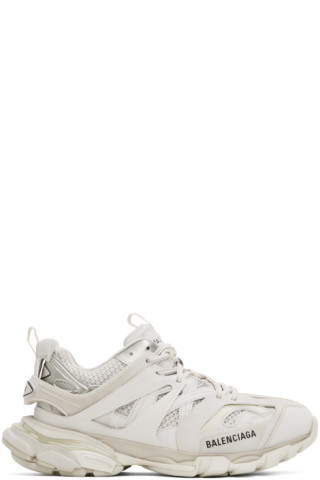 Aislar sucesor diferente a Balenciaga: Off-White Track Sneakers | SSENSE