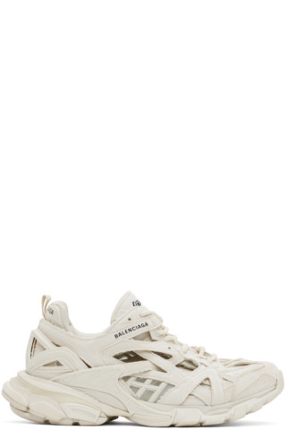 Mens Track Sneaker in White  Balenciaga US