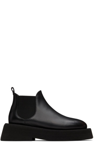 Marsèll: Black Gommellone Chelsea Boots | SSENSE