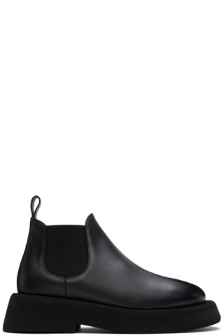 Marsèll: Black Gommellone Chelsea Boots | SSENSE
