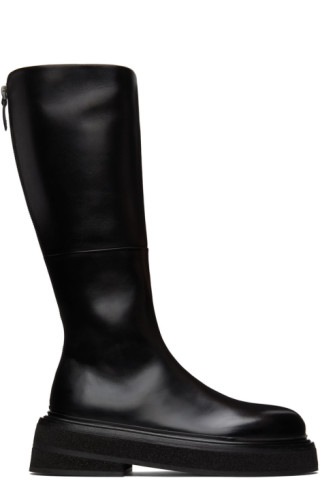 Marsèll: Black Carretta Boots | SSENSE