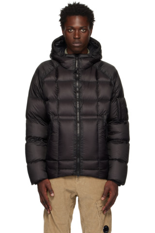 C.P. Company: Black D.D. Shell Down Jacket | SSENSE