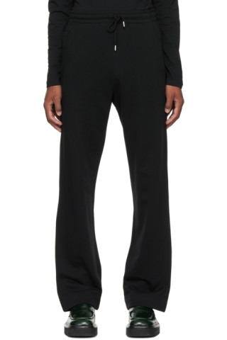 Dries Van Noten: Black Hamer Lounge Pants | SSENSE