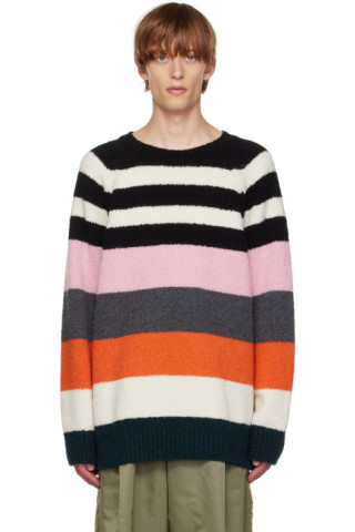 Dries Van Noten: Multicolor Striped Sweater | SSENSE