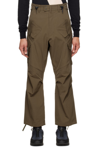 ACRONYM: Khaki P44-DS Cargo Pants | SSENSE Canada