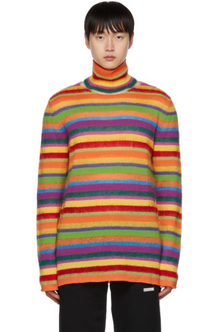 Marni: Multicolor Striped Sweater | SSENSE