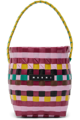 Kids Multicolor Pod Bucket Tote by Marni | SSENSE