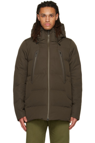 Brown Mizusawa Mountaineer Down Coat by Descente ALLTERRAIN on Sale