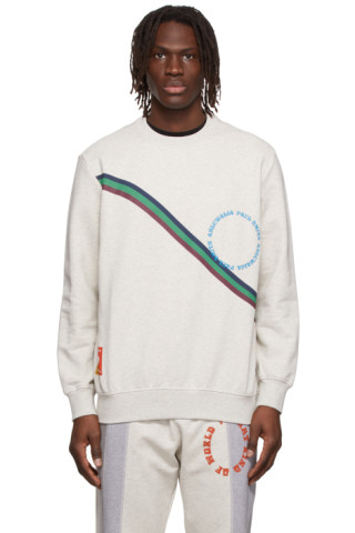 【関税込み】Ahluwalia &PaulSmith SSENSE限定 ホワイト Tシャツ 222395M204000_1.jpg