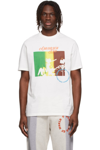 Ahluwalia &PaulSmith: SSENSE Exclusive White T-Shirt | SSENSE