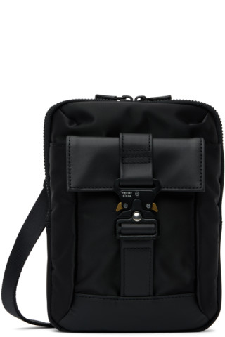 Black Confi Messenger Bag by Master-Piece Co on Sale