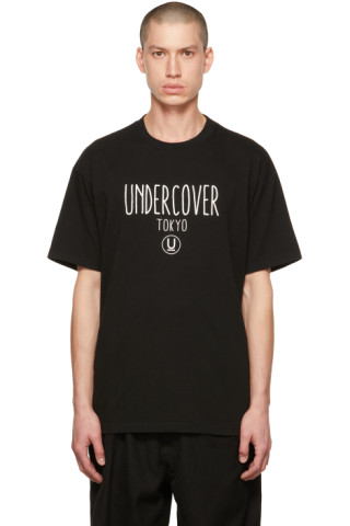 Undercover: Black Print T-Shirt | SSENSE