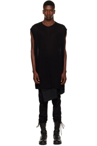 Julius: Black Relaxed T-Shirt | SSENSE