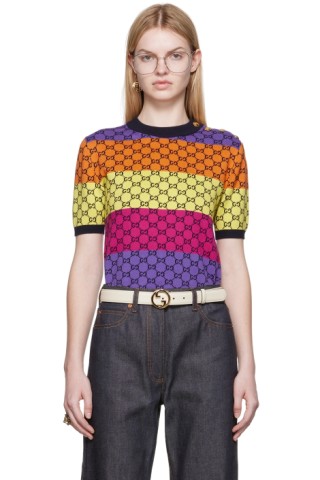 Gucci: Multicolor GG Sweater | SSENSE