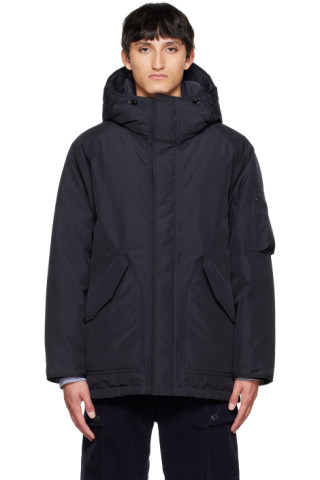 Navy Down Coat by Nanamica on Sale